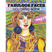Fabulous Faces Coloring Book