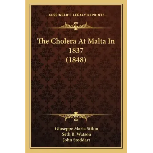 The Cholera At Malta In 1837 (1848)