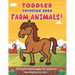 Toddler Coloring Book Farm Animals: 30 Big & Simple Images For Beginners Learning How To Color: Ages 2-4, 8.5 x 11 Inches (21.59 x 27.94 cm)
