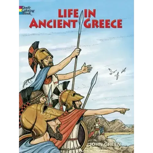 Life in Ancient Greece Coloring Book