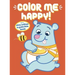 Color Me Happy! (Orange): With Shiny Outlines to Guide Little Hands