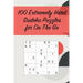 100 Extremely Hard Sudoku Puzzles for On The Go: Suitable for Sudoku Experts / Great for Traveling /Includes Solutions