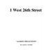 1 West 26th Street: Almost True Events