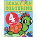 Really Fun Colouring Book For 4 Year Olds: Fun & creative colouring for four year old children