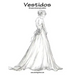Vestidos libro para colorear para adultos 1