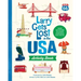 Larry Gets Lost in the USA Activity Book (with Stickers!): Travel Activities for Kids Ages 4-8