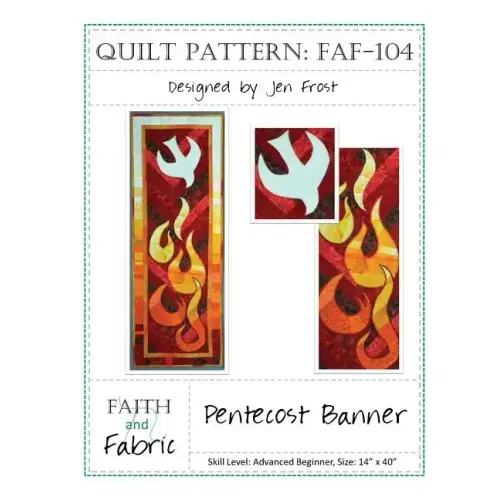 Pentecost Banner Quilt Pattern