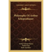 Philosophy of Arthur Schopenhauer