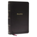 KJV Holy Bible: Large Print Single-Column with 43,000 End-Of-Verse Cross References, Black Leathersoft, Personal Size, Red Letter, Comfort Print: King