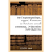 Sur l'hygiène publique, rapport. Commune de Berchem, conseil communal, 24 décembre 1849