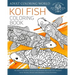 Koi Fish Coloring Book: An Adult Coloring Book of 40 Japanese Koi Carp, Fish Designs with Henna, Paisley and Mandala Style Patterns