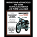 Bridgestone Motorcycles 175 Series Technical Handbook and Parts Catalogue