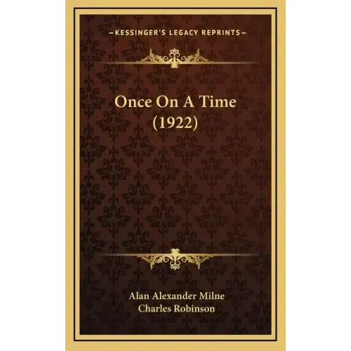 Once On A Time (1922)