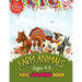 Farm Animals Kids Coloring Book Ages 4 to 8: 50 + Adorable Farm Animals (Cows, Rabbit, Duck, Pig, Goat, Chicken, Horse And Llamas) Illustrations For K