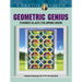 Creative Haven Geometric Genius Stained Glass Coloring Book