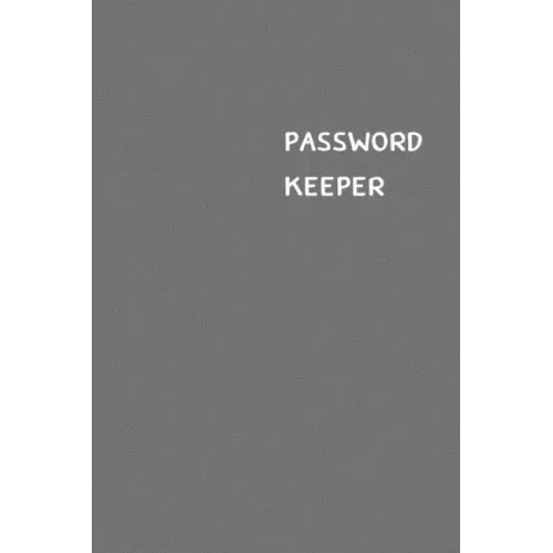 Password Keeper: Size (6 x 9 inches) - 100 Pages - Fossil Cover: Keep your usernames, passwords, social info, web addresses and securit