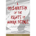 Declaration of the Rights of Human Beings: On the Sovereignty of Life as Surpassing the Rights of Man