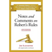 Notes and Comments on Robert's Rules, Fifth Edition