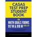 CASAS Test Prep Student Book for Math GOALS Forms 917M and 918M Level C/D