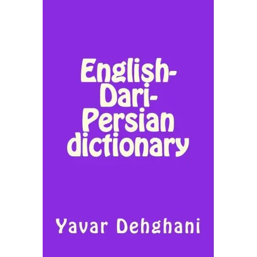 English-Dari-Persian dictionary