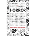 What A Word - Horror: The entertaining pastime with Wordsearch and more