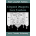 Elegant Dragons Lace Curtain Filet Crochet Pattern: Complete Instructions and Chart