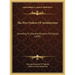 The Five Orders Of Architecture: According To Giacomo Barozzio Of Vignola (1891)