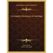 A Complete Dictionary of Astrology