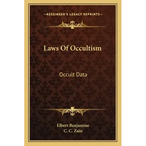Laws of Occultism: Occult Data