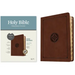 KJV Wide Margin Bible, Filament Enabled (Leatherlike, Dark Brown Medallion, Indexed, Red Letter)