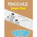 Pinochle score pad