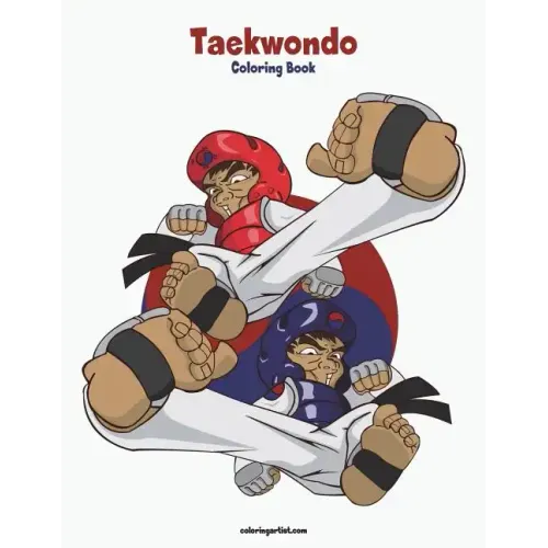 Taekwondo Coloring Book 1