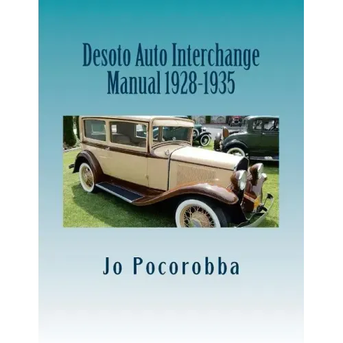 Desoto Auto Interchange Manual 1928-1935