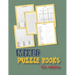 Mixed puzzle books for adults: word search, sudoku hard, Number searches, scramble, and mazes 8,5"x11" 106 pages