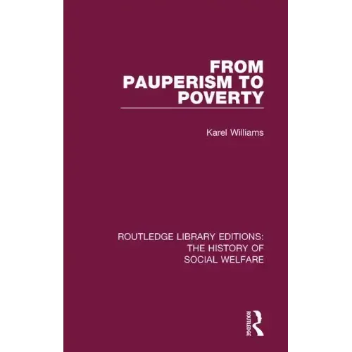 From Pauperism to Poverty