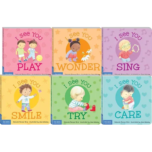 I See You Board Books Complete Series 6-Book Set