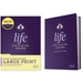 NKJV Life Application Study Bible, Third Edition, Large Print (Hardcover, Red Letter)