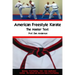 American Freestyle Karate - The Master Text