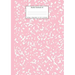 Marble Notebook A4: Pink Marble College Ruled Journal