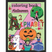 Halloween alphabet coloring book: Alphabet coloring pages