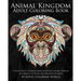 Animal Kingdom: Adult Coloring Book: A Huge Adult Coloring Book of 60 Wild Animal Designs in a Variety of Styles and Detailed Patterns