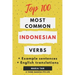 Top 100 Most Common Indonesian Verbs