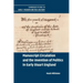 Manuscript Circulation and the Invention of Politics in Early Stuart England