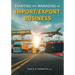 Starting and Managing an Import/Export Business