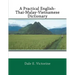 A Practical English-Thai-Malay-Vietnamese Dictionary