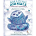 RELAXING Adult Coloring Book: Amazing Animals