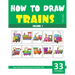 How to Draw Trains for Kids - Volume 1