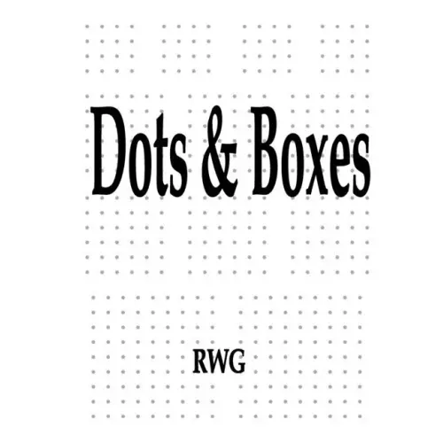 Dots & Boxes: 50 Pages 8.5" X 11"