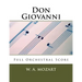 Don Giovanni (full orchestral score): Peters Edition