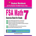 FSA Math Exercise Book for Grade 7: Student Workbook and Two Realistic FSA Math Tests